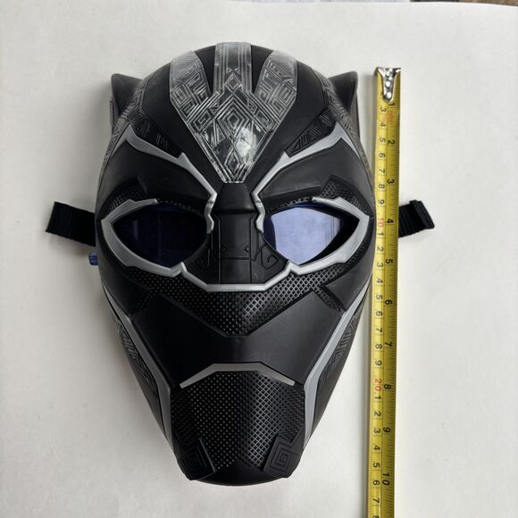 Black Panther Wakanda Vibranium Power FX Light Up Mask Marvel Halloween Costume - Picture 10 of 15